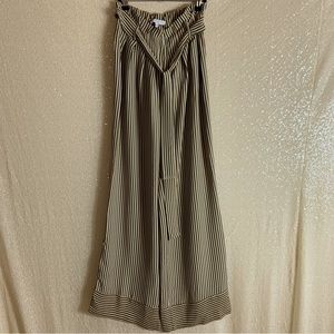 Current Air Los Angeles Striped Wide Leg Palazzo Pants XS